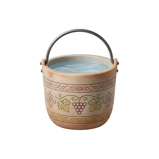 Bucket of water