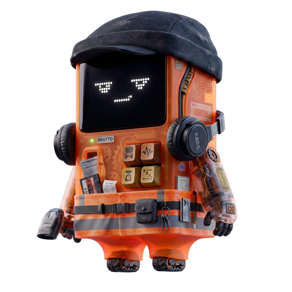 BRUTTO — Savimpex operations bot mascot